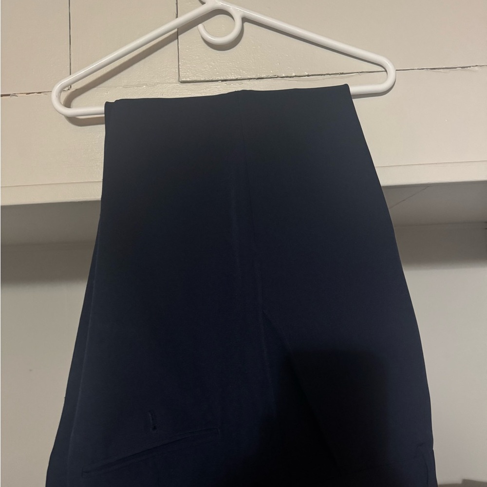 JF J.Ferrar Men's Deep Blue Dress Pants